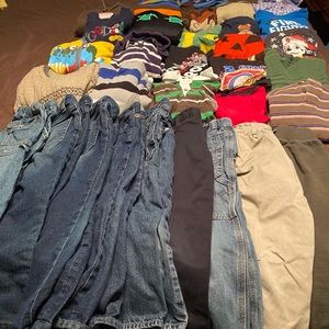 Size 4t lost of boys clothes